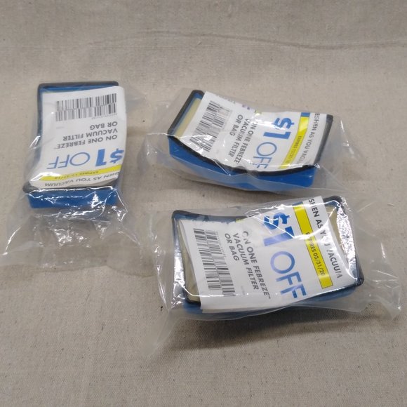 Febreze Washable HEPA Vacuum Filters for Upright Vacuums - 3 Filters - Picture 2 of 7